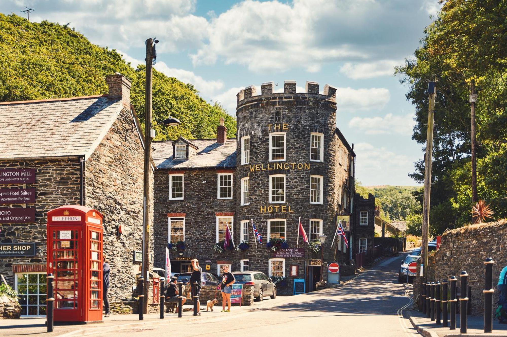 The Wellington Hotel Boscastle Exterior photo